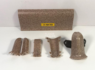 Плинтус Плинтус Ideal Comfort 55mm Гранит 161 фото 1 | FLOORDEALER